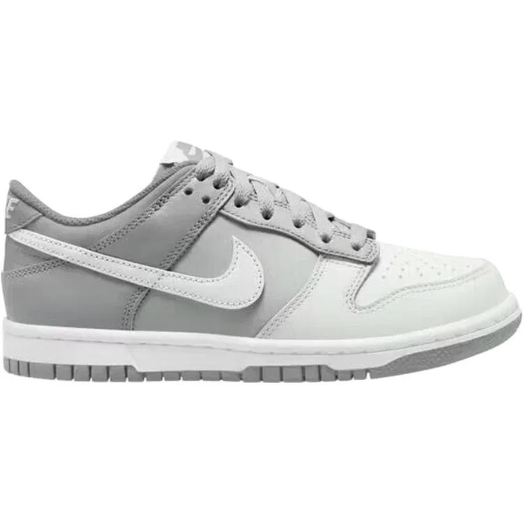 Кроссовки для скейтбординга Dunk Low top Kids' Skateboarding Shoes Gray Nike — фото 3
