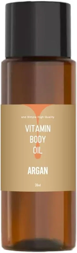 Масло для тела Argan Vitamin Body Oil, and Simple High Quality, без отдушки, 20 мл