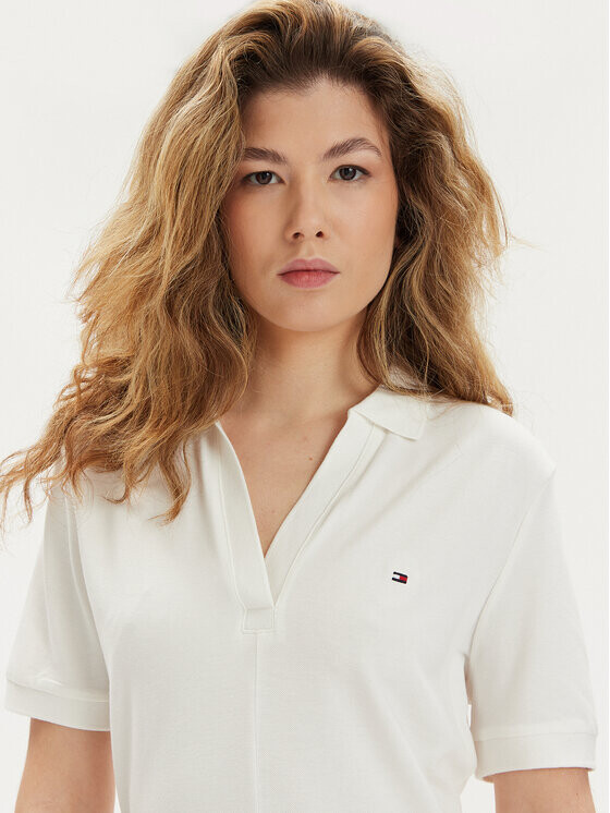 Платье стандартного кроя Tommy Hilfiger, белый — фото 4