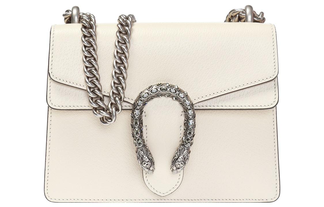 

Сумка через плечо Gucci Dionysus из кожи белого цвета