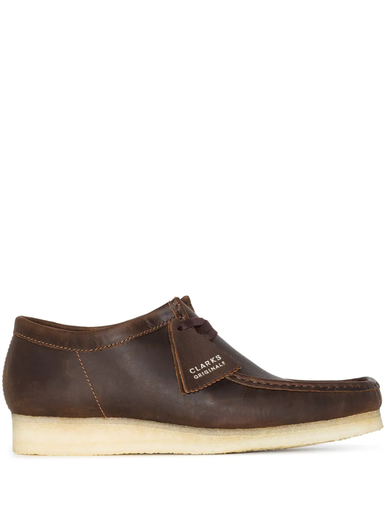 

Clarks Originals ботинки Wallabee на шнуровке, коричневый