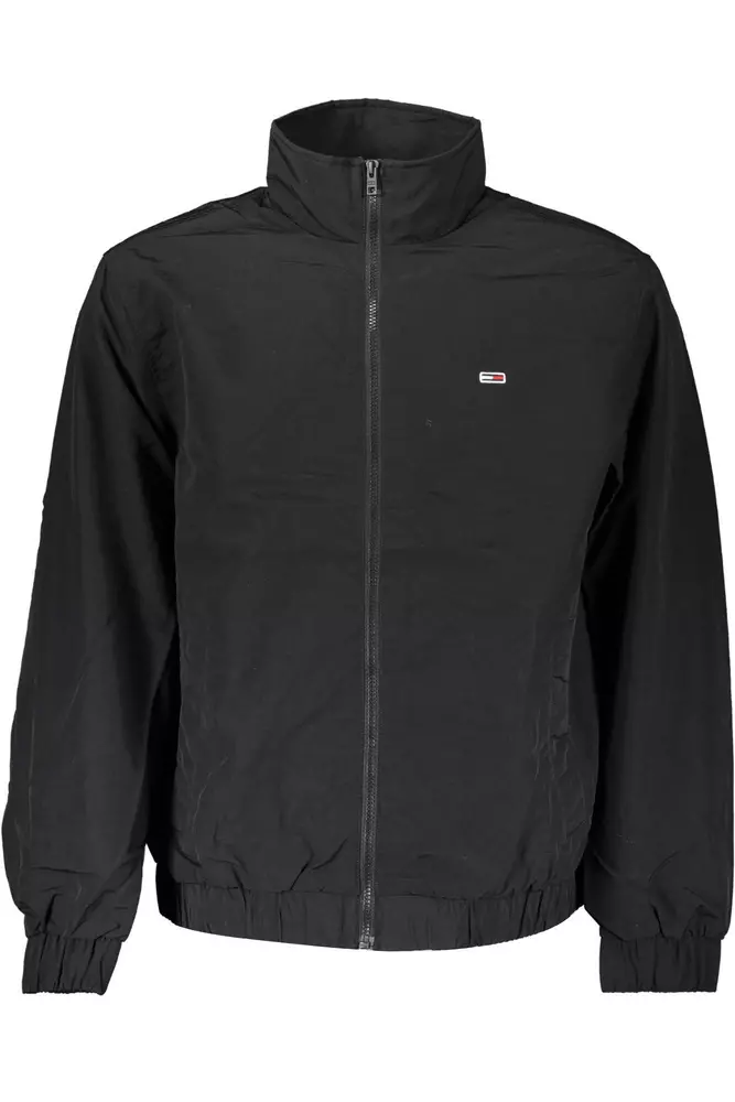 

Черная мужская куртка из полиамида Tommy Hilfiger