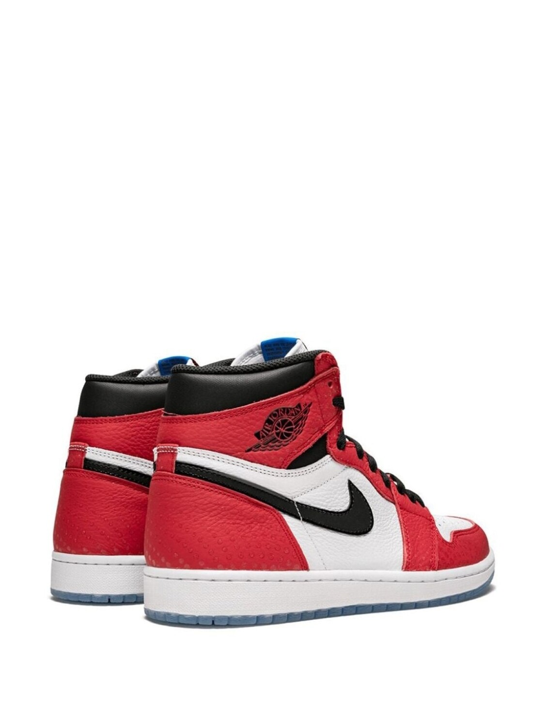 Кроссовки Jordan Air Jordan 1 Retro High OG Spider-Man, красный/белый/черный — фото 3
