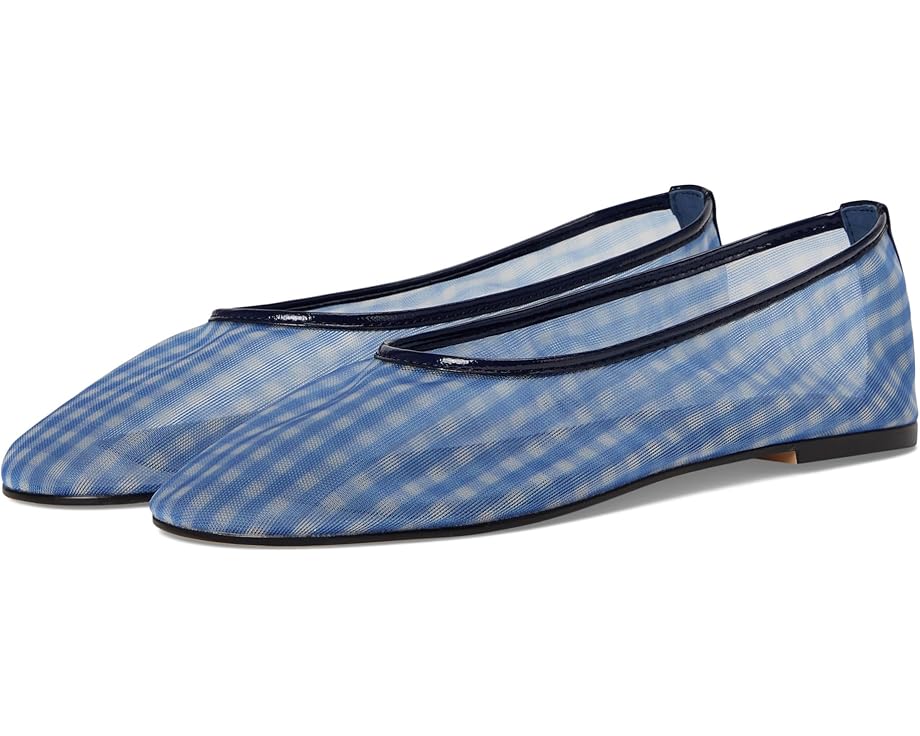 Балетки Steve Madden Meadow, цвет Blue Gingham Mesh