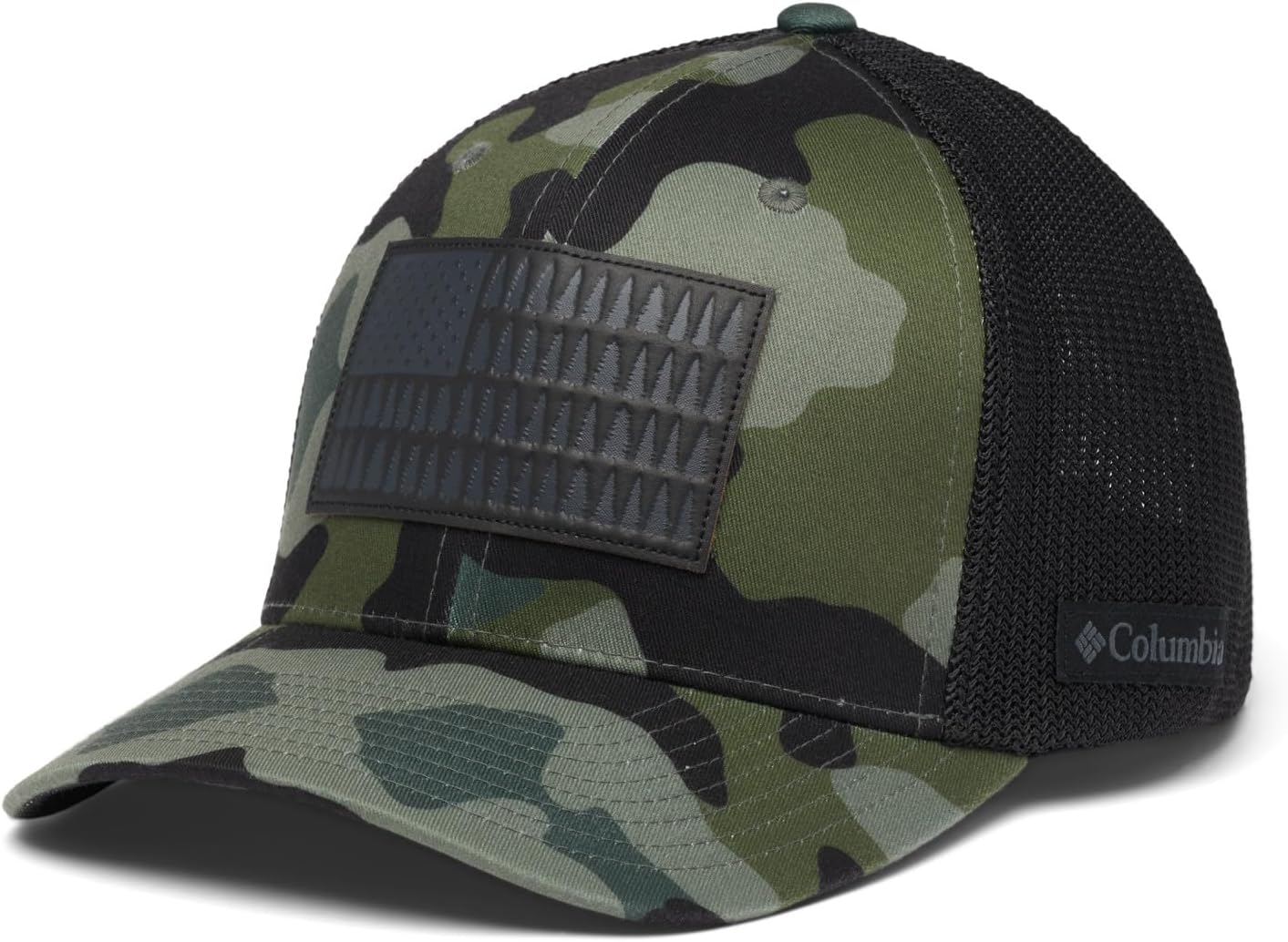 

Кепка Columbia Rugged Outdoor Mesh унисекс-взрослая, Stone Green Mod Camo/Tree Flag