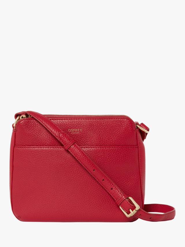 

Кожаная сумка кроссбоди Buckley OSPREY LONDON, Cardinal