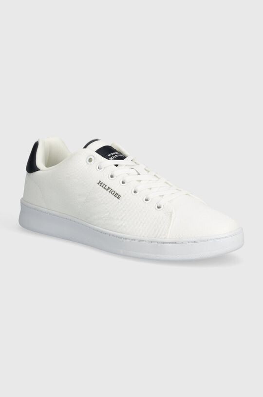 

Кроссовки Court Cupsole Pique Textile Tommy Hilfiger, белый