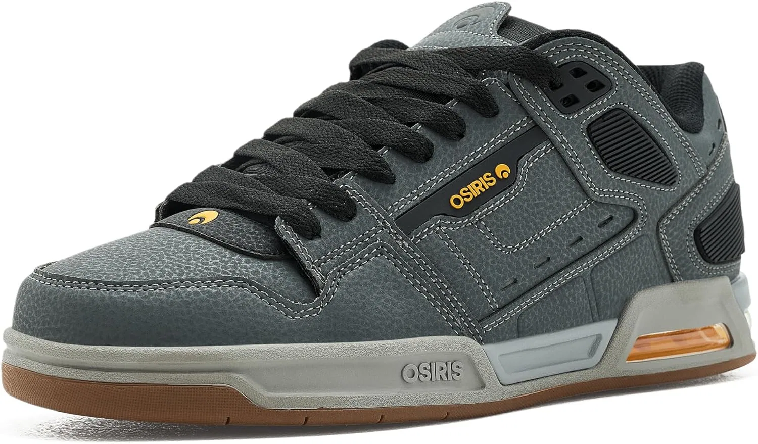 Кроссовки для скейтбординга Osiris, цвет Charcoal/Black/Gold