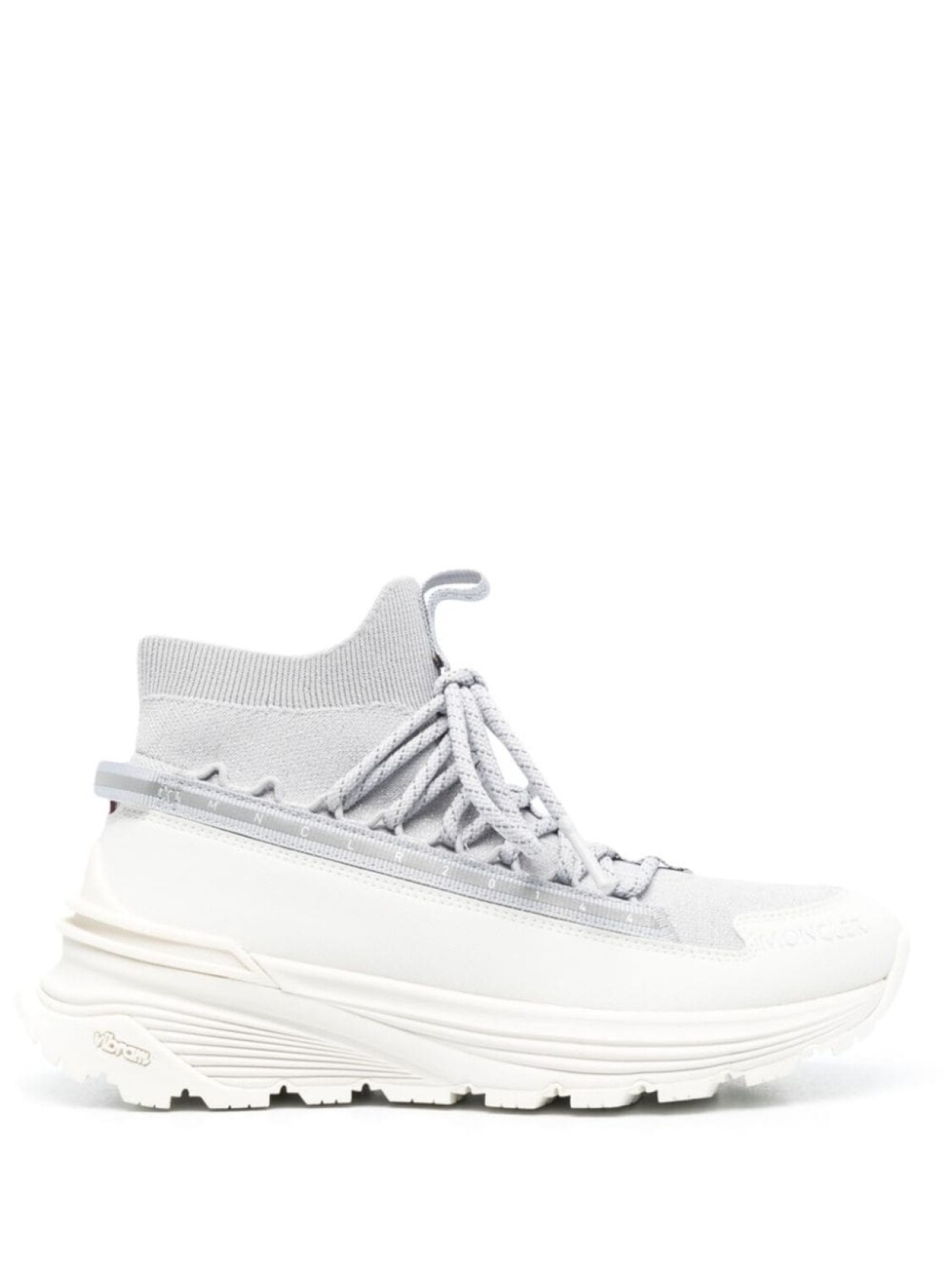 

Moncler кроссовки Monte, серебристый