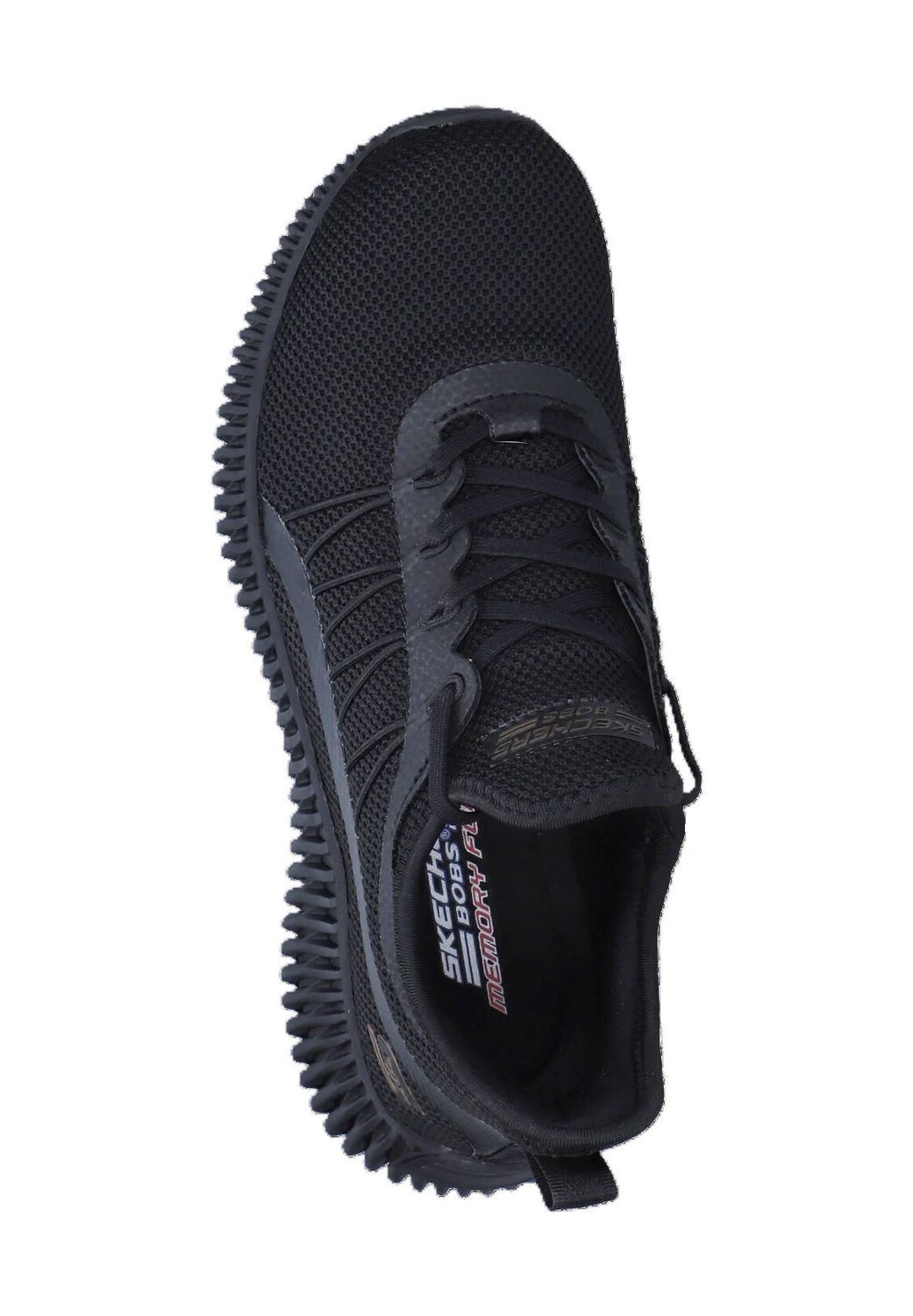 

Кроссовки с текстильным верхом женские SKECHERS, цвет Bbk Black Knit