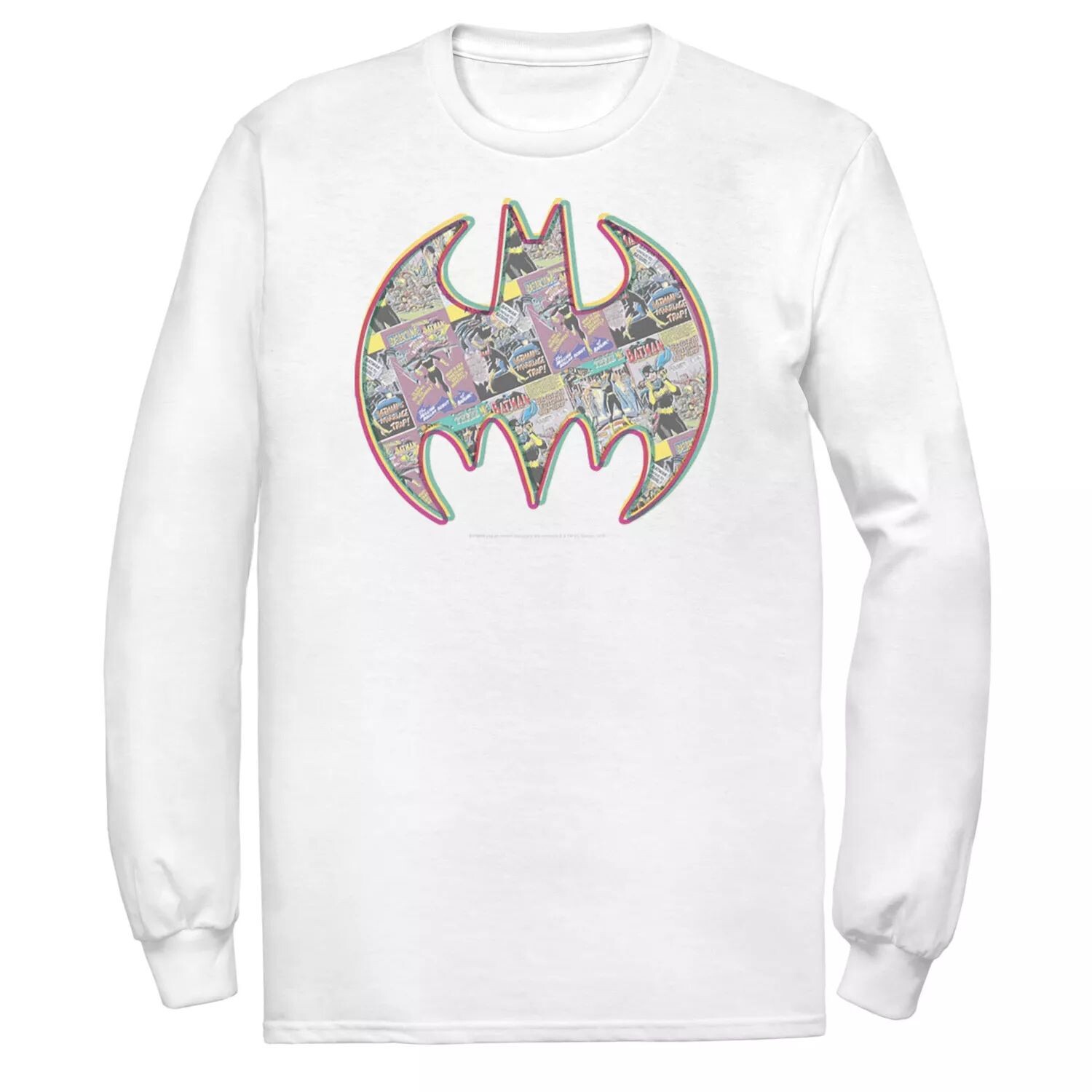 

Мужская футболка с логотипом DC Comics Batman Neon Comics
