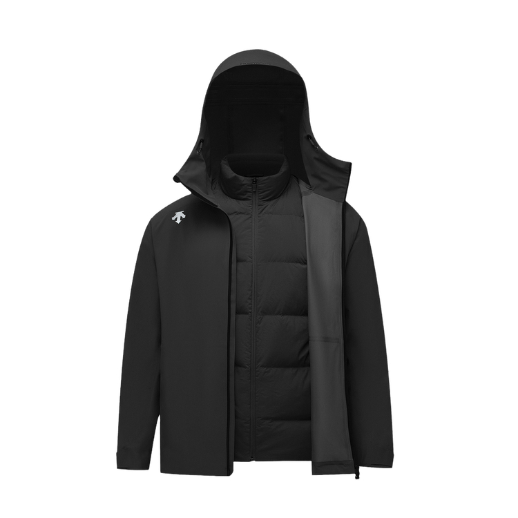 

DESCENTE Тренировочная ветровка, Black