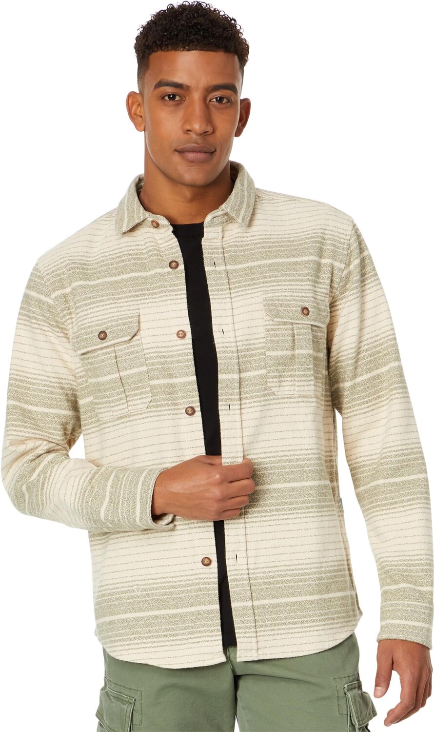 

Лонгслив VISSLA Creators Innovators Eco Long Sleeve Flannel, цвет Dune