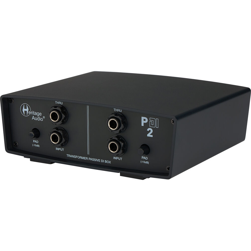 

Директ-бокс Heritage Audio P DI 2 Passive Two-Channel DI Box P DI 2