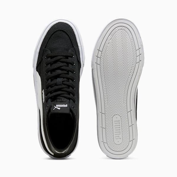 Мужские кроссовки средней высоты Court Classic Vulcanized Formstrip Puma, черный — фото 4