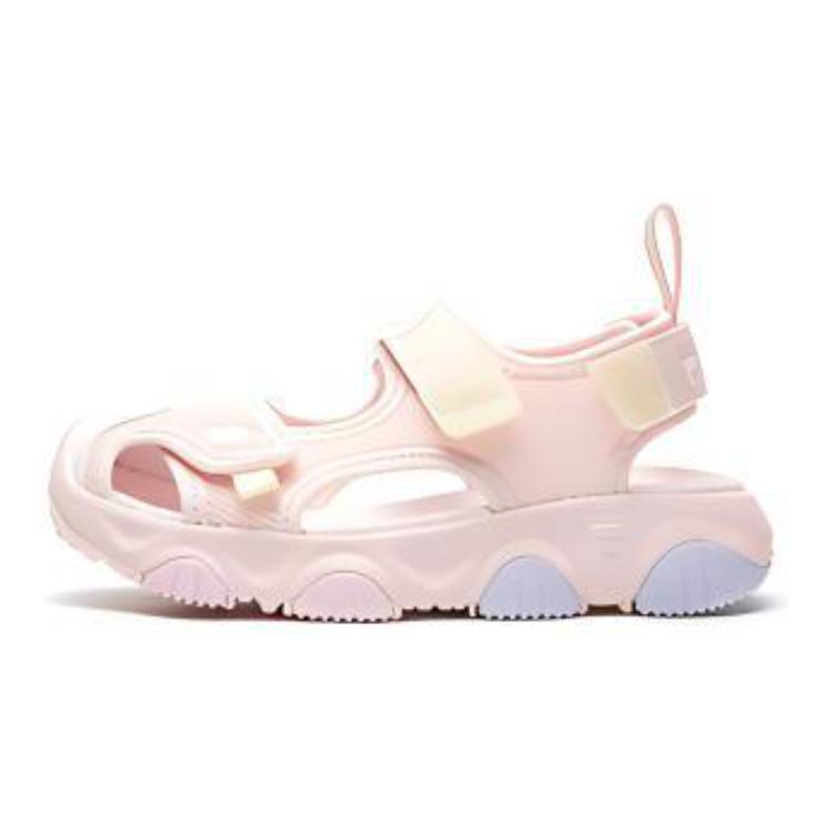 

FILA KIDS Детские сандалии Jagger2 Mars с противоскользящей подошвой, устойчивые к истиранию, дышащие, розовые, белые