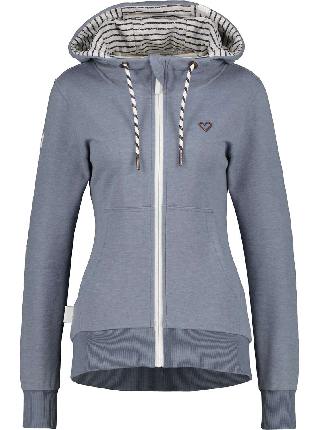 

Alife & kickin Толстовка с молнией 'Jessy' в пыльно-голубом цвете, Синий, Alife & kickin Толстовка с молнией 'Jessy' в пыльно-голубом цвете