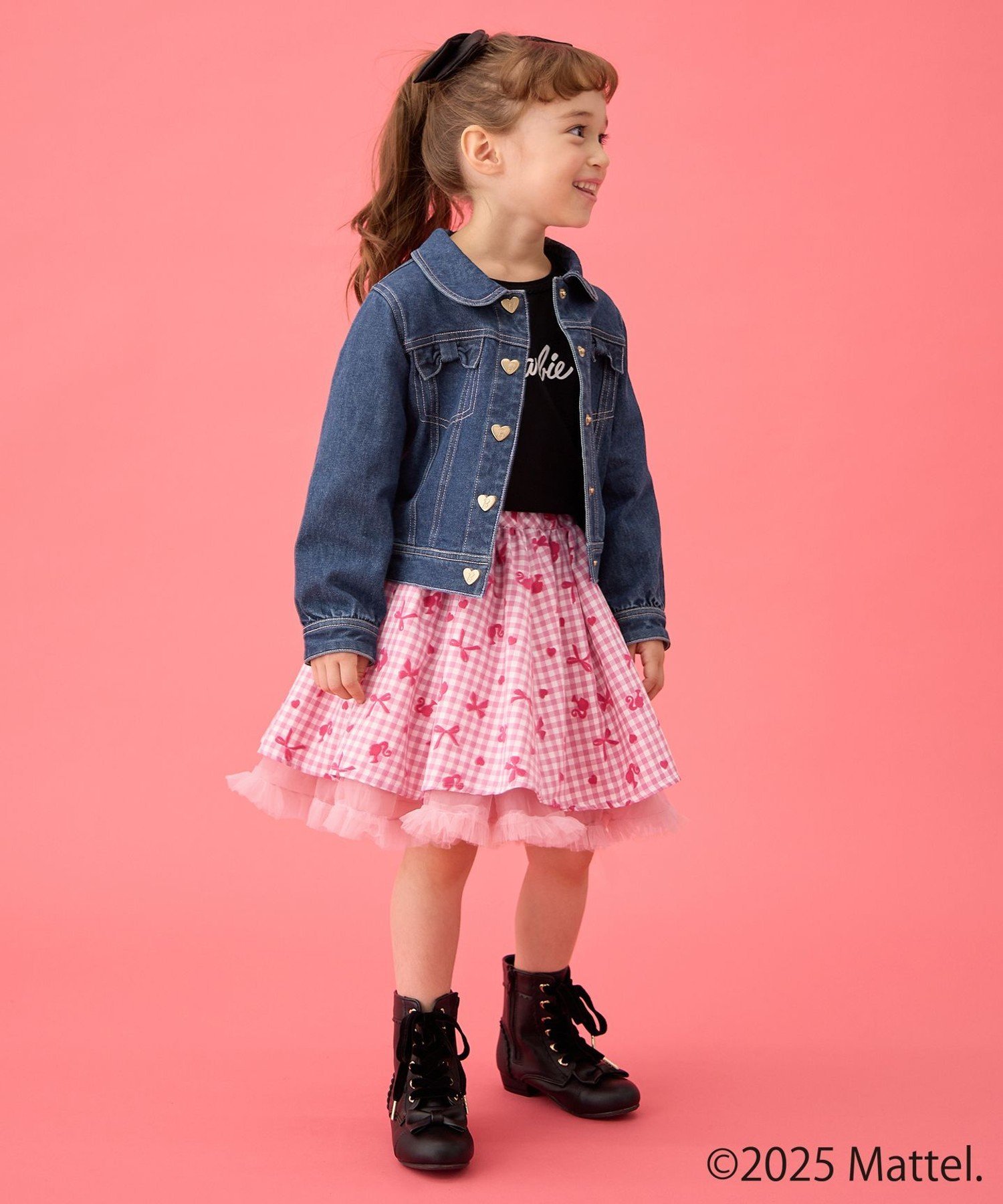 Двусторонняя юбка ANY KIDS, Pink [312] — фото 3