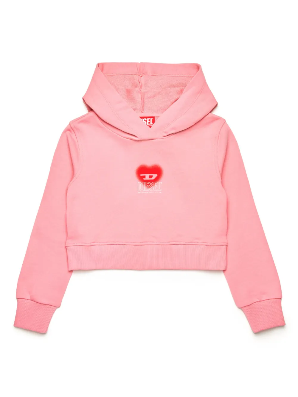 

Худи Scuorehood Diesel Kids, розовый