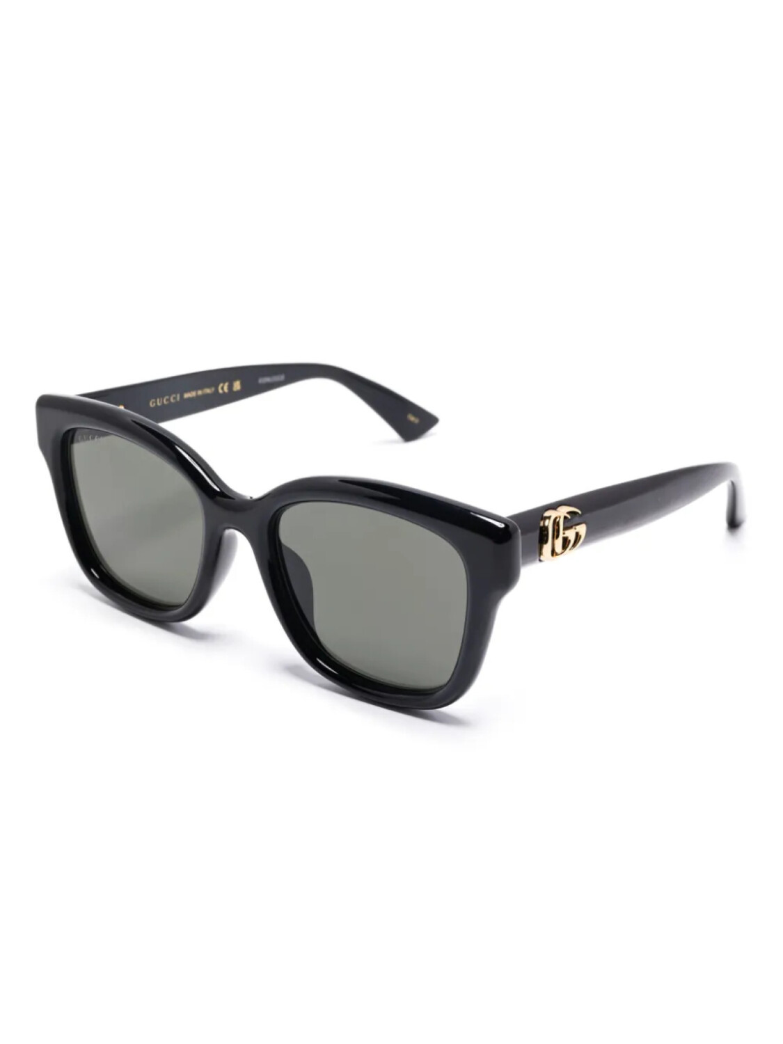 Gucci Eyewear солнцезащитные очки с логотипом GG1830SK, черный — фото 2