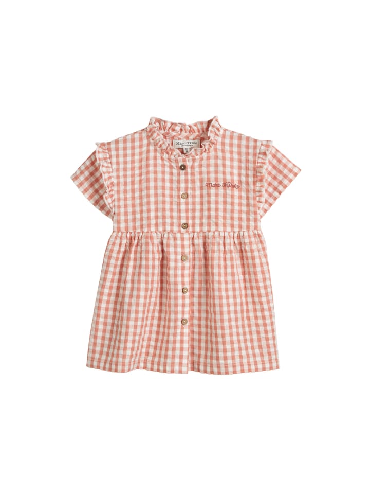 

Футболка Marc O'Polo, цвет chalky coral check