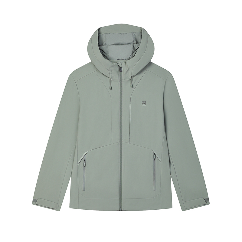 

FILA Серая куртка мужская Original Green, Gray Original Green
