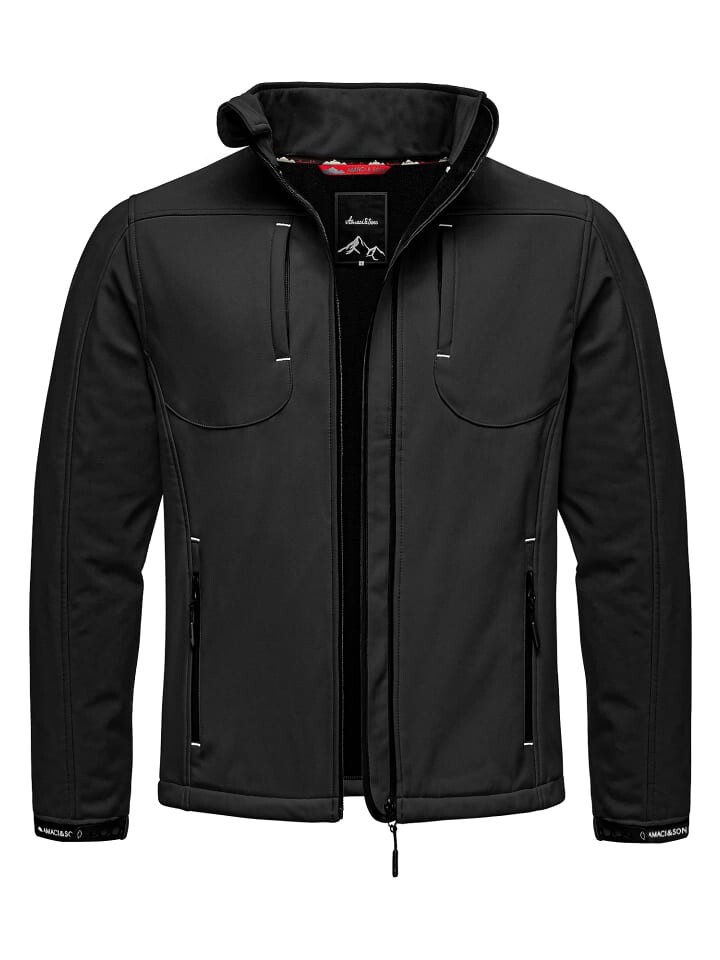 

Куртка софтшелл Amaci&Sons Softshelljacke VISALIA, черный