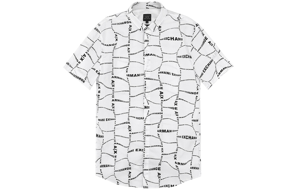 

Рубашка мужская белая Armani Exchange, белый