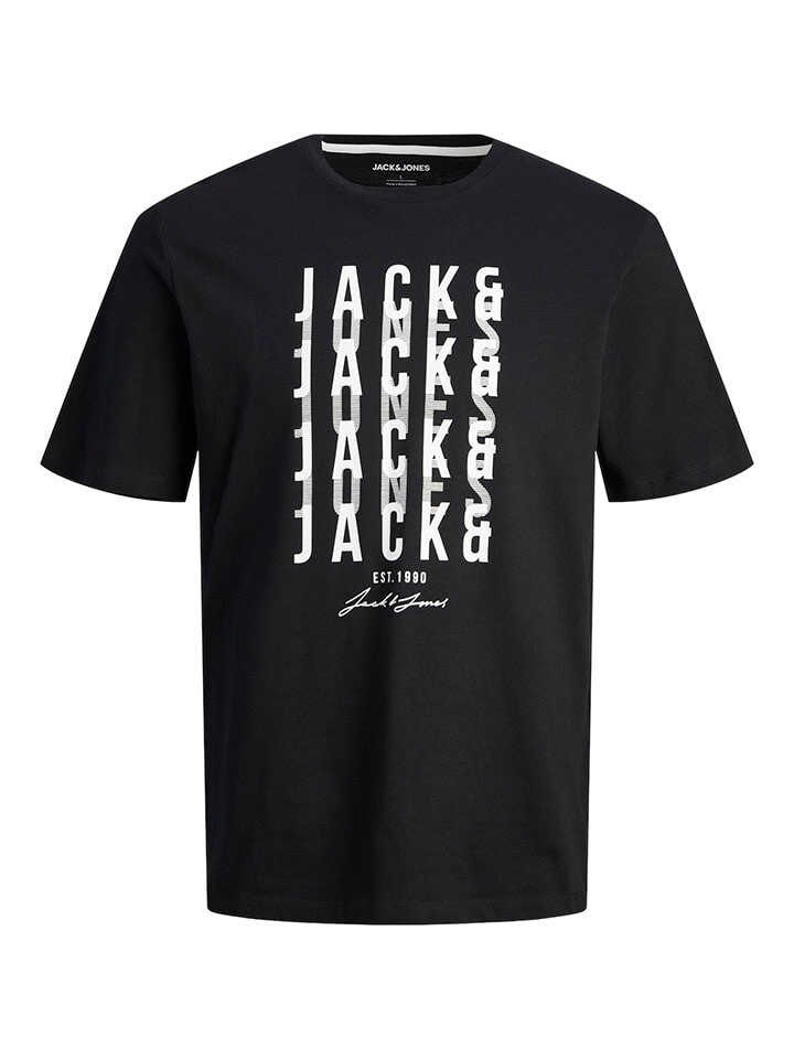 

Футболка Jack & Jones Delvin, черный