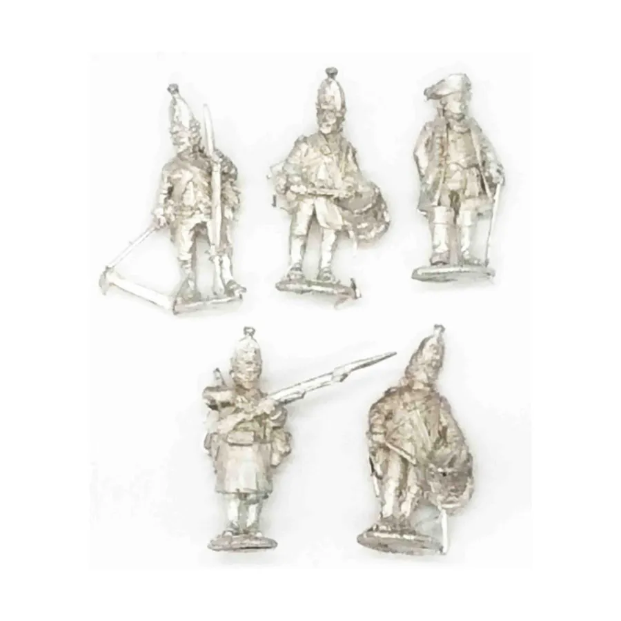 

Командование гренадерами Гессен-Касселя № 1, Historical Miniatures - American War of Independence - Loose Miniatures (28mm)