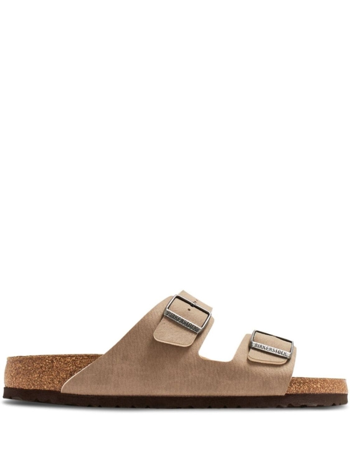 

Birkenstock сандалии Arizona с пряжками, нейтральный цвет