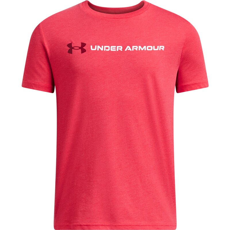 

Shirt ua b logo wordmark ss Under Armour, красный