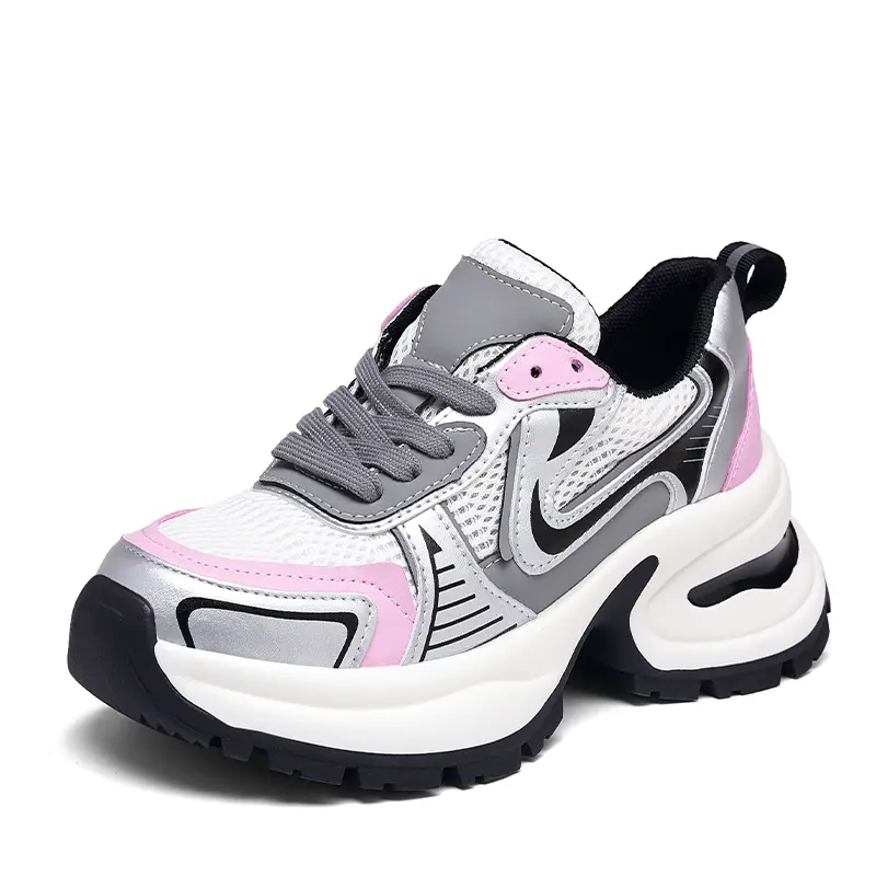 

Кроссовки NRDROFFICIAL Chunky Sneakers Women's Low-top, розовый