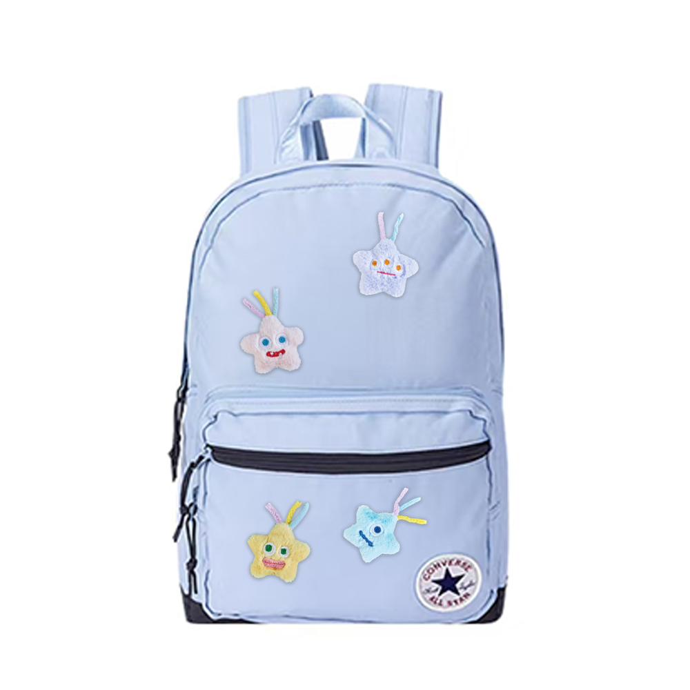 

Converse Средний рюкзак из полиэстера для женщин Light Haze Blue, Lou Ru