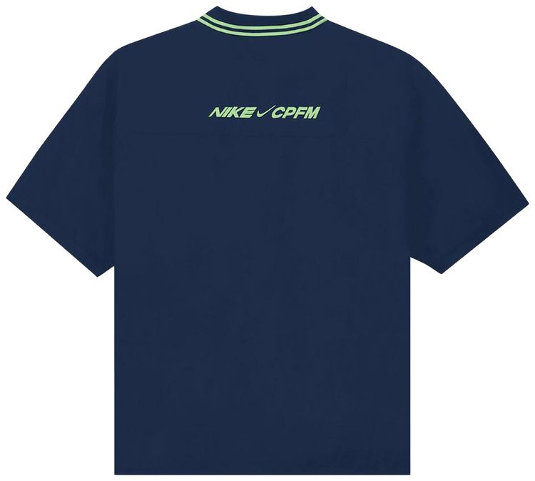 Поло Nike x Cactus Plant Flea Market Short-Sleeve Polo 'Navy/Green', разноцветный — фото 2
