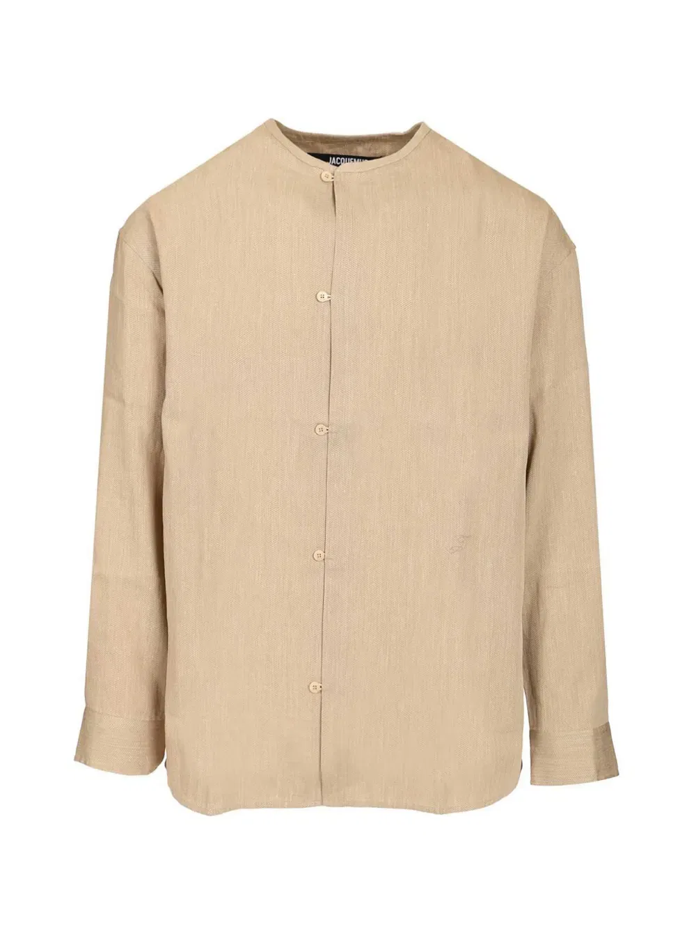 Рубашка Пастро с пуговицами Jacquemus, нейтральный