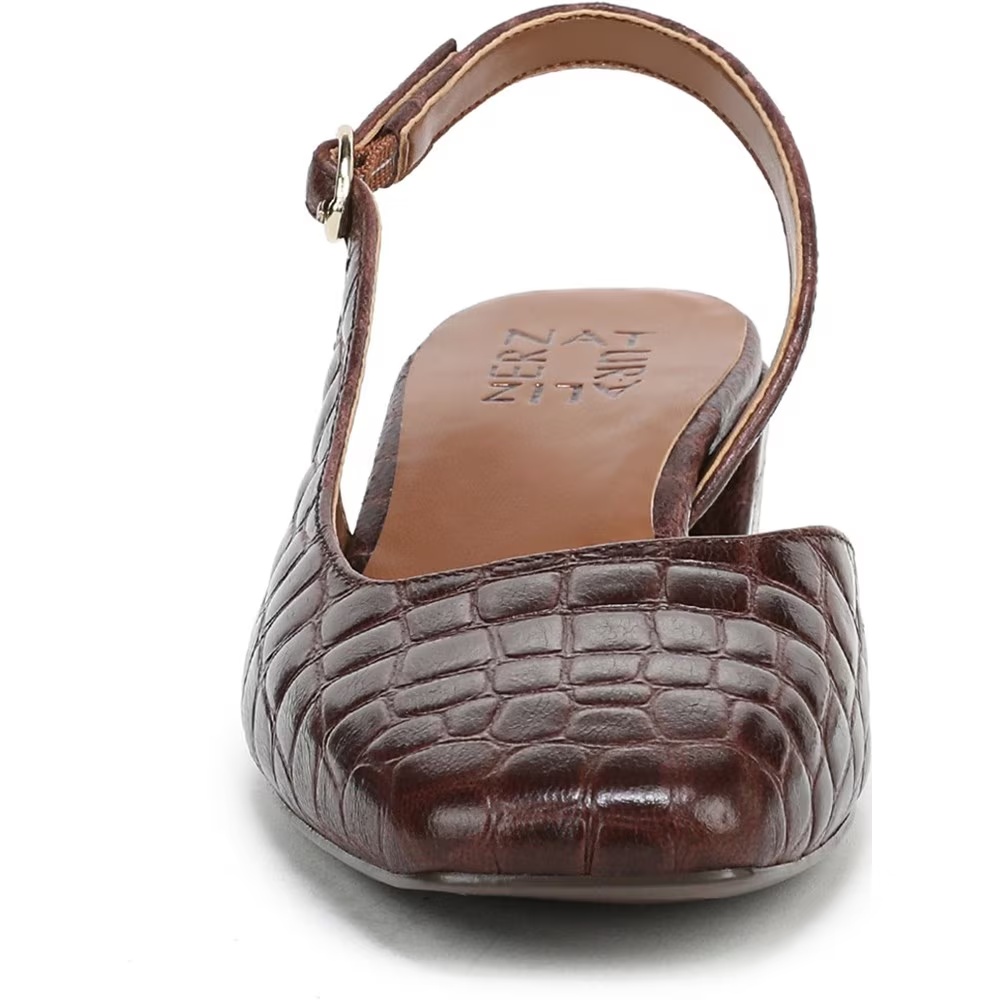 Туфли-Лодочки Jayla с открытой пяткой Naturalizer, цвет cappuccino croco leather — фото 3