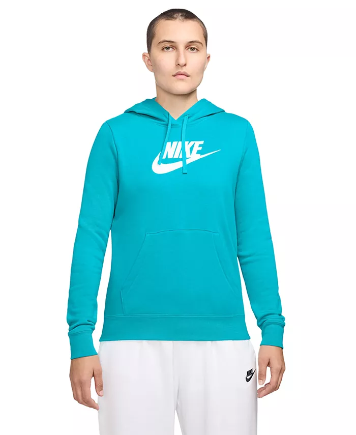 

Женский худи с логотипом Club Fleece для спорта Nike, зеленый