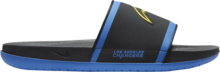 

Кроссовки NFL x Offcourt Slide 'Los Angeles Chargers', черный