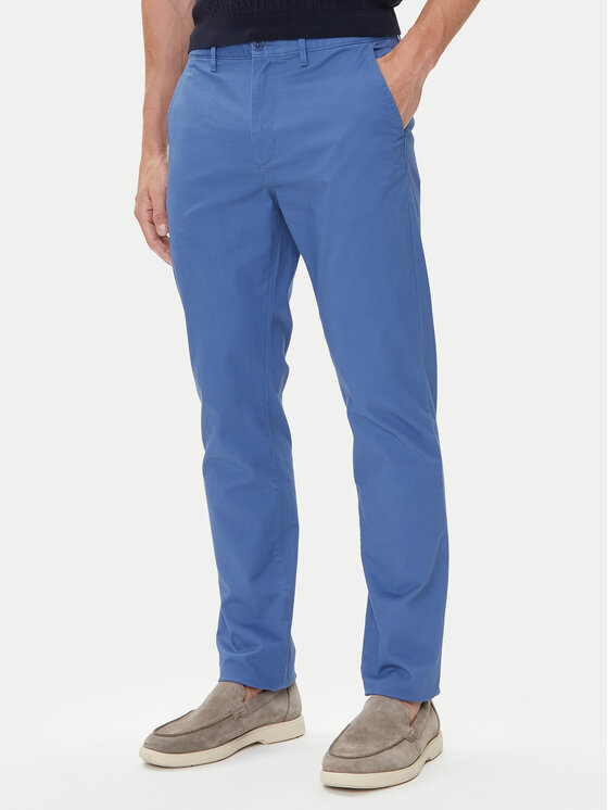 

Чиносы straight fit Denton Essential MW0MW40262 Tommy Hilfiger, синий