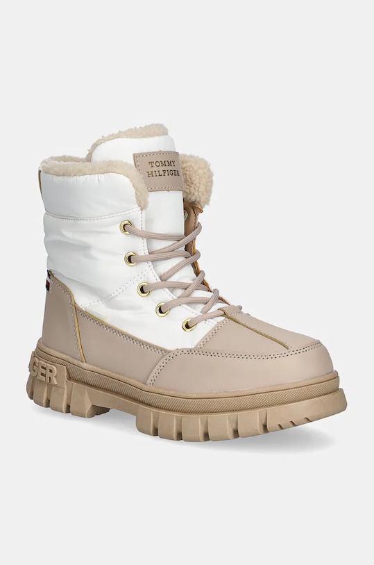 

Детские ботинки Tommy Hilfiger, бежевый