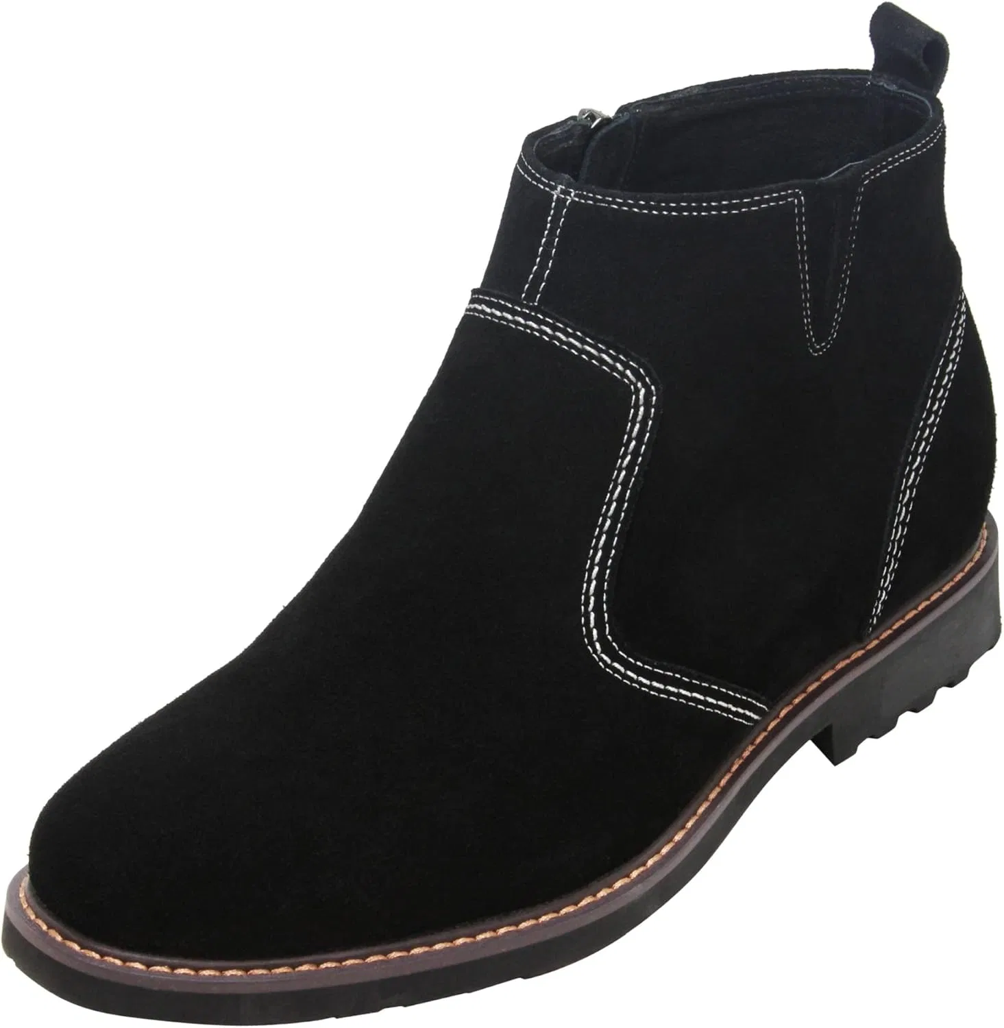 Caltoy41082 - Мужские ботинки с высоким кроем, Black