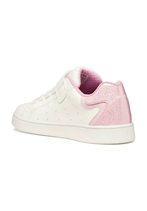 Низкие кроссовки eclyper Geox, White/Pink — фото 4
