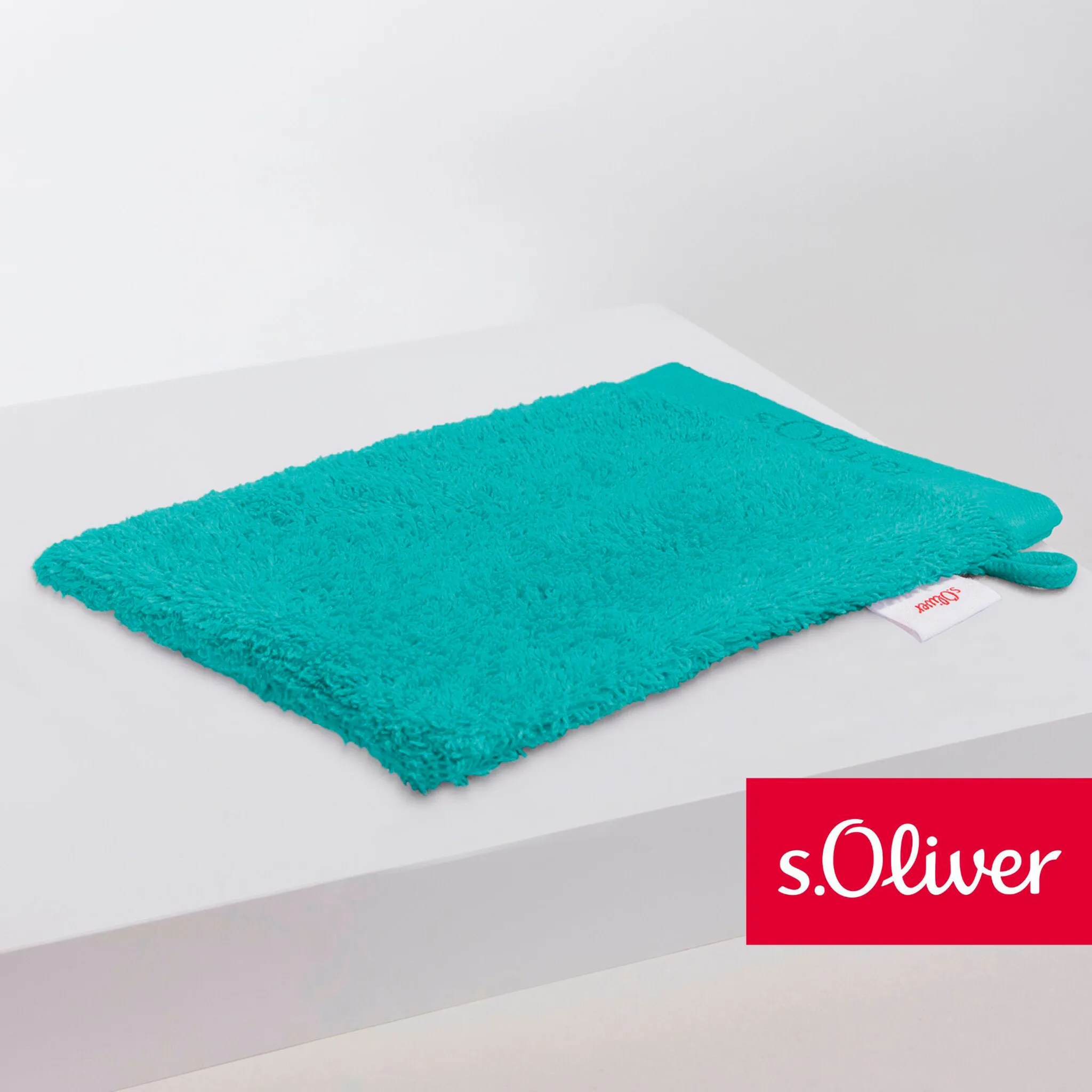 

S.Oliver Рукавицы для мытья «s. Oliver» (1 шт., мочалка 16 х 21 см), особенно мягкая и впитывающая, цвет türkis