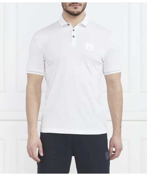 

Футболка поло Regular fit Armani Exchange, белый