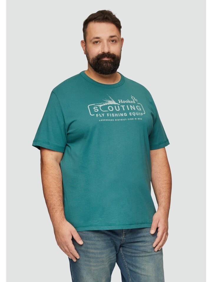 

Футболка s.Oliver T-Shirt kurzarm, цвет Petrol