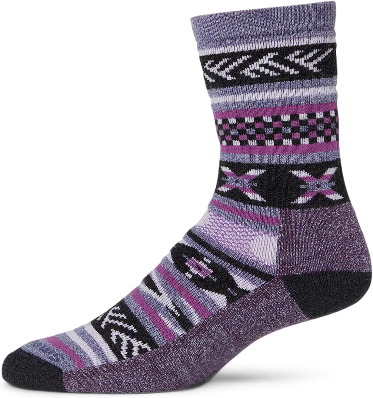 

Носки Smartwool Everyday Cabin Games Crew Socks, цвет Chalk Violet