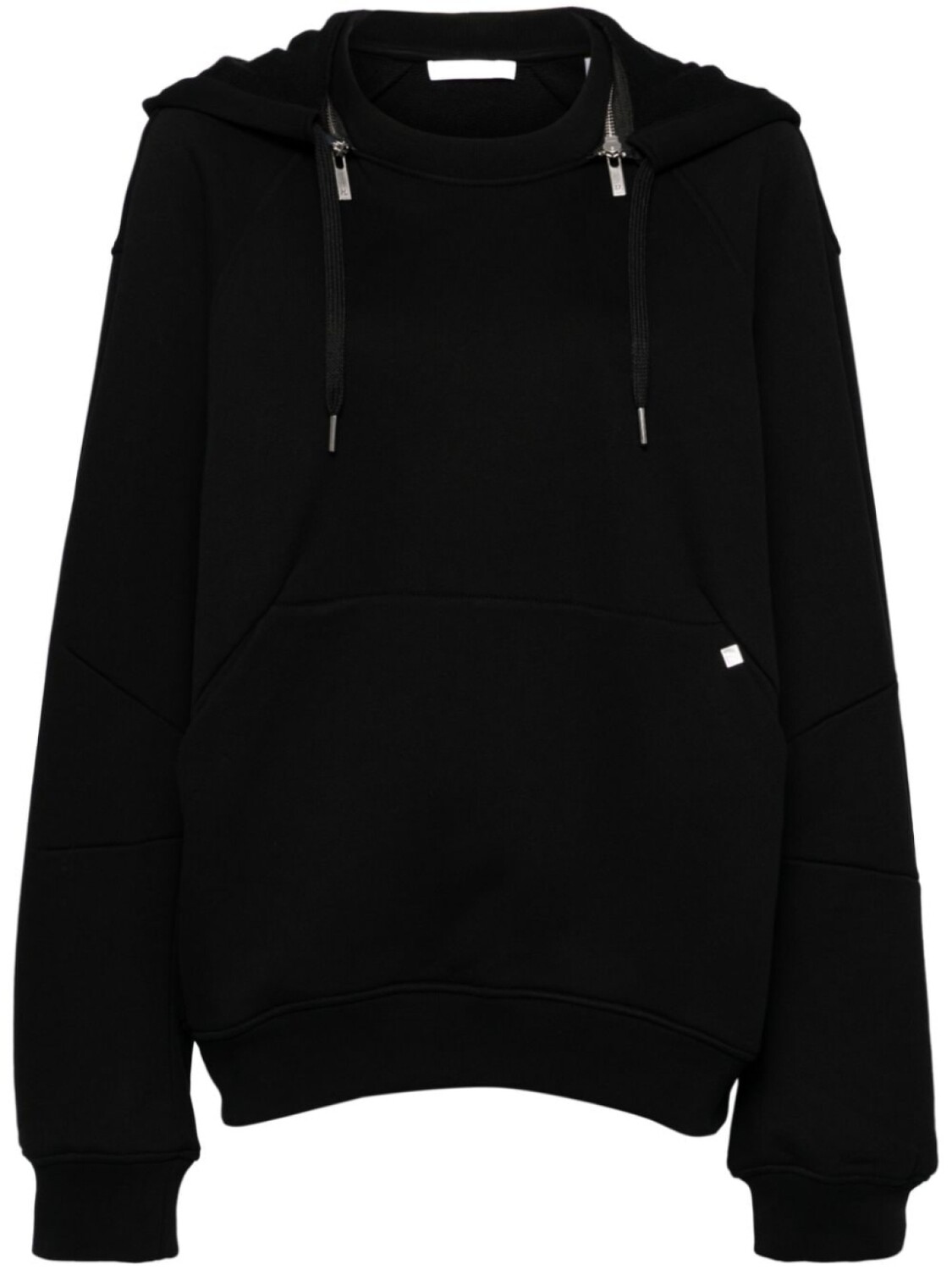 

Helmut Lang толстовка с капюшоном на молнии apex, черный