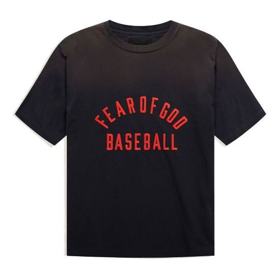 

Футболка baseball tee 'vintage black red' Fear Of God, черный