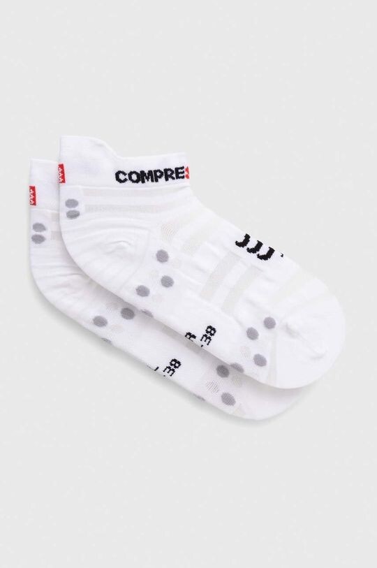 

Носки Pro Racing v4.0 Ultralight Run Low Compressport, белый